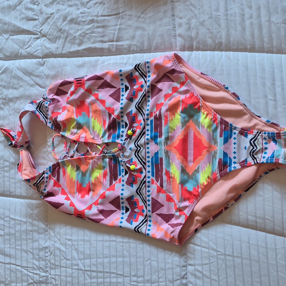 Ladies One piece Swimwear Size Large